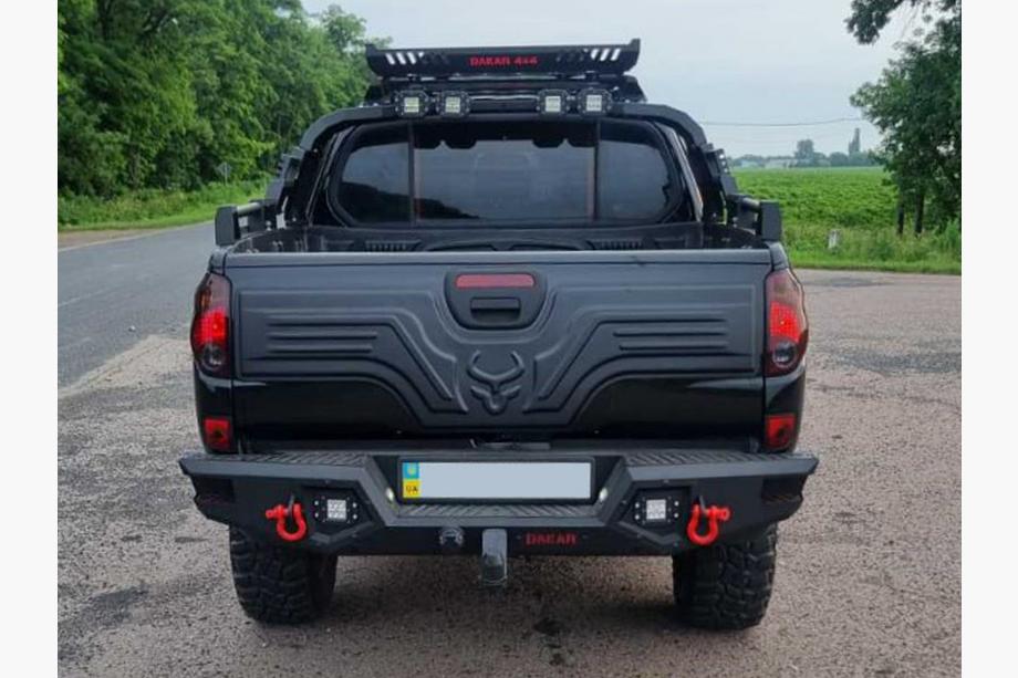 Mitsubishi L200 2006–2015 Plastmasas uzlika bagāžnieka vākam Foto 7
