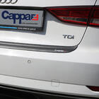 Audi A3 2012–2020 Aizmugurējā bufera hromētā uzlika EuroCap (2017-2020, ABS) foto 3