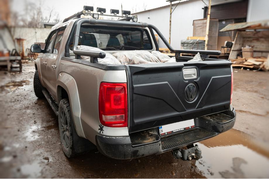 Volkswagen Amarok 2010–2022 Bagāžnieka vāka uzlika (ABS) Image