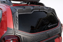 Renault Duster 2018–2024 3 daļu spoileris (ABS) foto 1