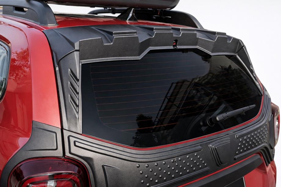 Renault Duster 2018–2024 3 daļu spoileris (ABS) Image
