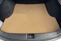 Tesla Model S 2012– Aizmugurējais EVA bagāžnieka paklājiņš (2012-2021, Bēšs) foto 1