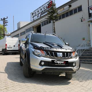 Motora pārsega uzliku komplekts DRAGON (2015-2019, 3 gab.) foto 2