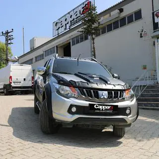 Motora pārsega uzliku komplekts DRAGON (2015-2019, 3 gab.) foto 2