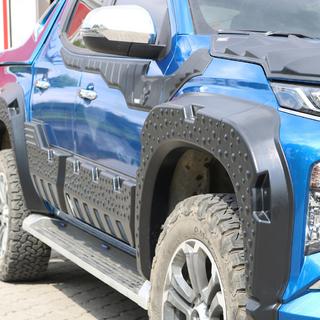 Riteņu arku paplašinājumi V2 (2019+, EuroCap) Mitsubishi L200 2015–2024 foto 4