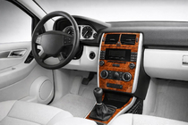 Mercedes A-class W169 2004–2012 Paneļa uzlikas Alumīnijs foto 1