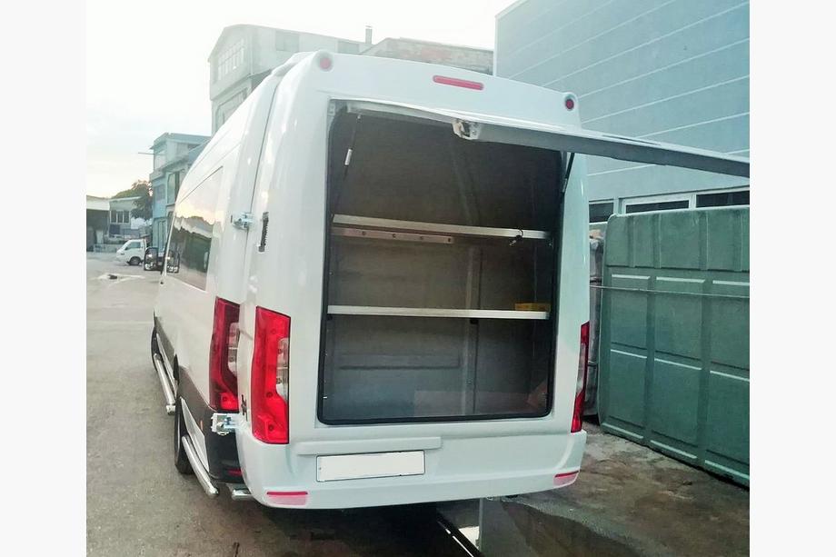 Mercedes Sprinter W907/W910 2018– Jumta bagāžnieks (augsts jumts) Foto 1