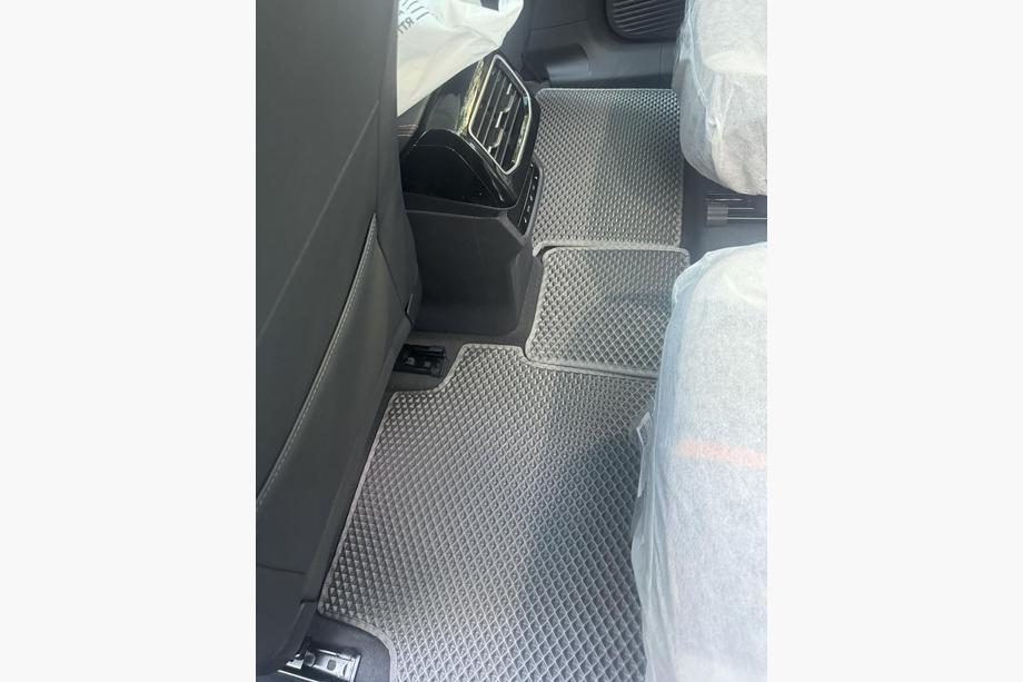 Volkswagen ID.6 2021– EVA automašīnas salona paklājiņi (Pelēki) 3 rindas Foto 4