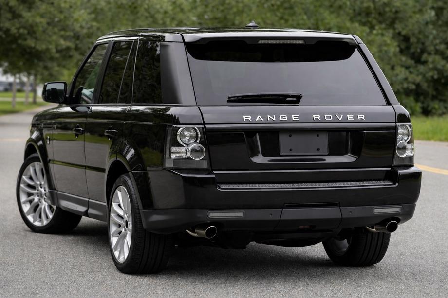 Range Rover Sport 2005–2013 Aizmugurējie lukturi OEM Black (2 gab.) Foto 1