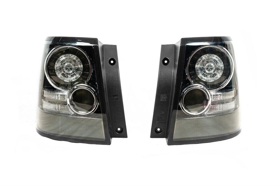 Range Rover Sport 2005–2013 Aizmugurējie lukturi OEM Black (2 gab.) Foto 2