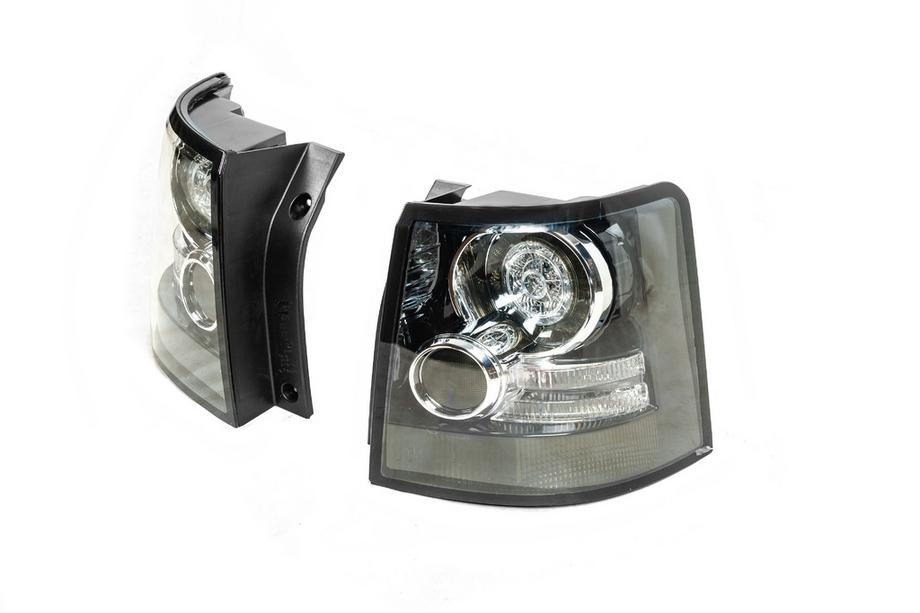 Range Rover Sport 2005–2013 Aizmugurējie lukturi OEM Black (2 gab.) Foto 3