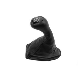 Pārnesumu pārslēga rokturis un pārslēga ādas pārvalks OEM Elegance-Mercedes (mākslīgā āda) foto 2