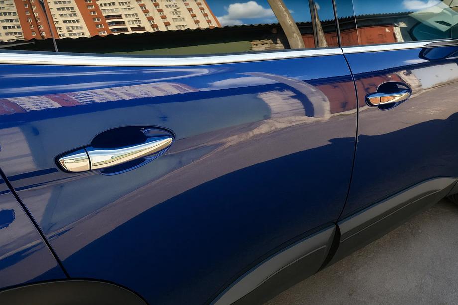 Peugeot 2008 2019– Carmos durvju rokturu uzlikas (4 gab., nerūsējošais tērauds) Image
