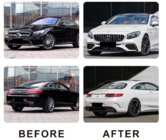 Mercedes S-class C217 Coupe 2014–2020 Virsbūves komplekts S63 AMG foto 2