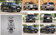 Lexus LX570/450d 2008–2022 Facelift komplekts LX600 foto 7