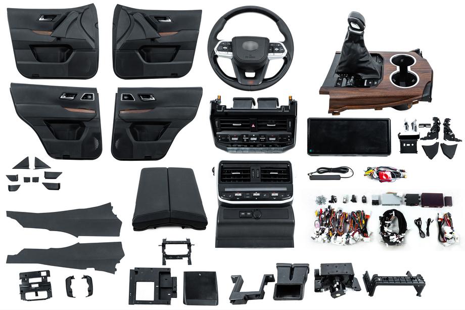 Toyota Land Cruiser 200 2007–2021 Salona uzlabojumu komplekts LC300 (paneļa uzlikas) Image