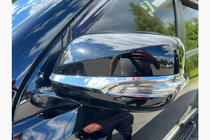 Lexus LX570/450d 2008–2022 Hromētas spoguļa apdares līstes 2012↗ kreisā/vadītāja puse (1 gab.) foto 1