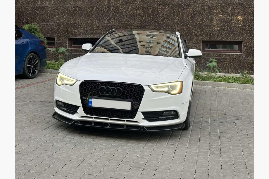 Audi A5 2007–2015 Priekšējā bampera lip uzlika (Base, 2011-2015, krāsošanai) Image