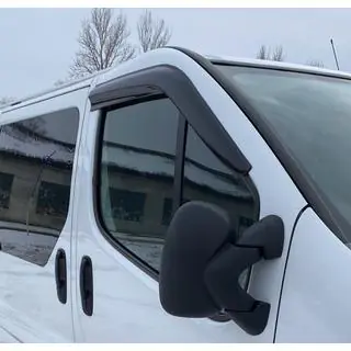 Logu vēja deflektori (2 gab., EuroCap) foto 2