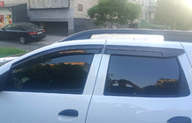 Dacia Duster 2018–2024 Logu deflektori (4 gab., EuroCap) foto 1