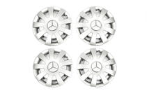 Mercedes Sprinter W906 2006–2018 Pelēki ABS disku pārsegi R16 (1 fiksācijas gredzens, 4 gab.) foto 2