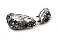 Volkswagen Golf 5 2003–2009 Priekšējie lukturi ar LED gaismām Silver (2 gab.) foto 3