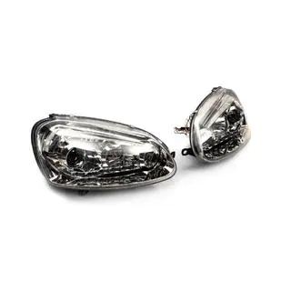 Priekšējie lukturi ar LED gaismām Silver (2 gab.) Volkswagen Golf 5 2003–2009 foto 3