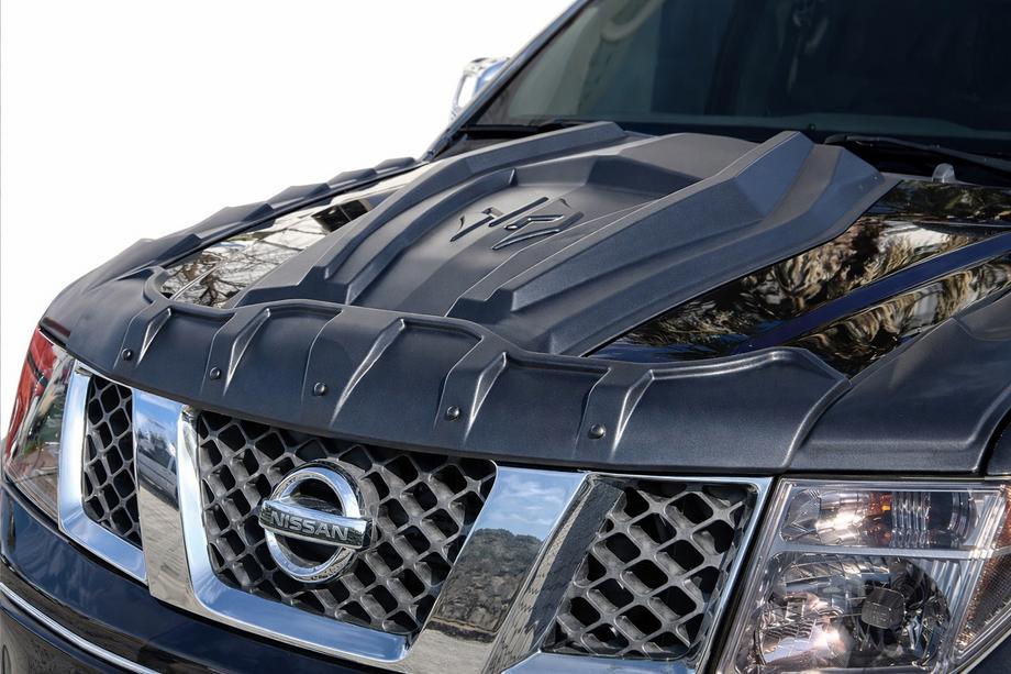 Nissan Navara 2006–2015 Motora pārsega uzlika (ABS) Image