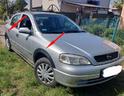 Opel Astra G Classic 1998–2012 Riteņu arku uzlikas (4 gab., melnas, metāla) foto 1
