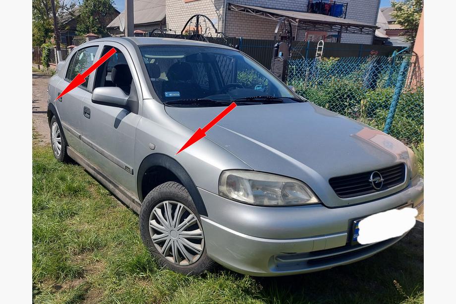 Opel Astra G Classic 1998–2012 Riteņu arku uzlikas (4 gab., melnas, metāla) Image