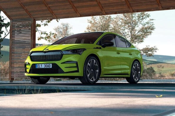 Elektrisks sportisks krosovers Skoda Enyaq Coupe RS iV 4x4