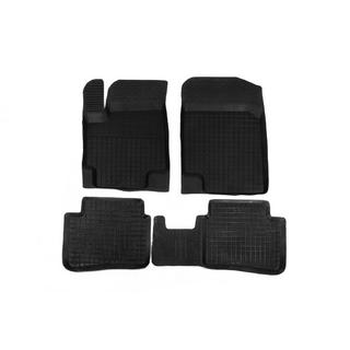Gumijas salona paklājiņi ar paaugstinātu malu (4 gab., Polytep) Hyundai Accent 2011–2017 foto 1
