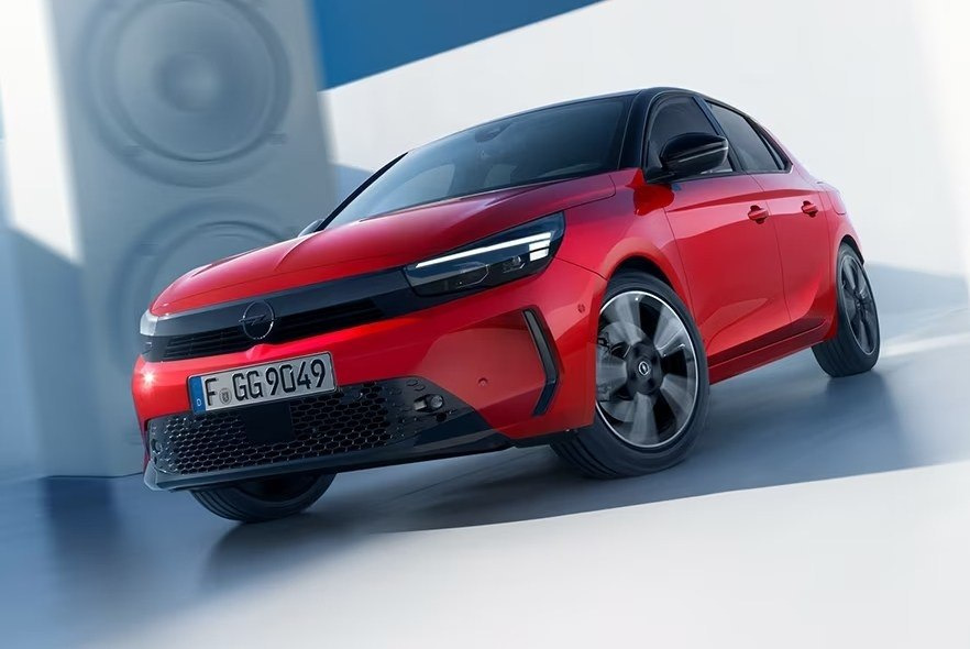 Kompaktā hečbeka Opel Corsa F feislifta versija