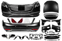 Mercedes S-сlass W221 2005–2013 Restaila komplekts X222 Maybach S600 foto 2