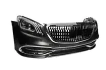 Mercedes S-сlass W221 2005–2013 Restaila komplekts X222 Maybach S600 foto 28
