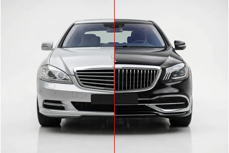 Mercedes S-сlass W221 2005–2013 Restaila komplekts X222 Maybach S600 Image