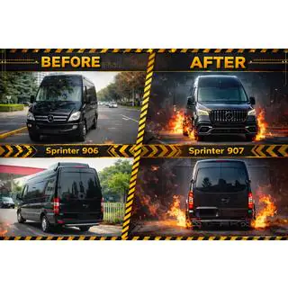 Facelift komplekts W907 foto 1