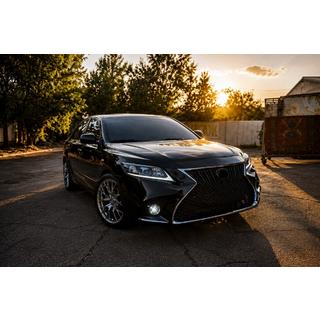 Priekšējais bamperis komplektā (feislifts, Lexus stils V2) Toyota Camry 2006–2011 foto 2