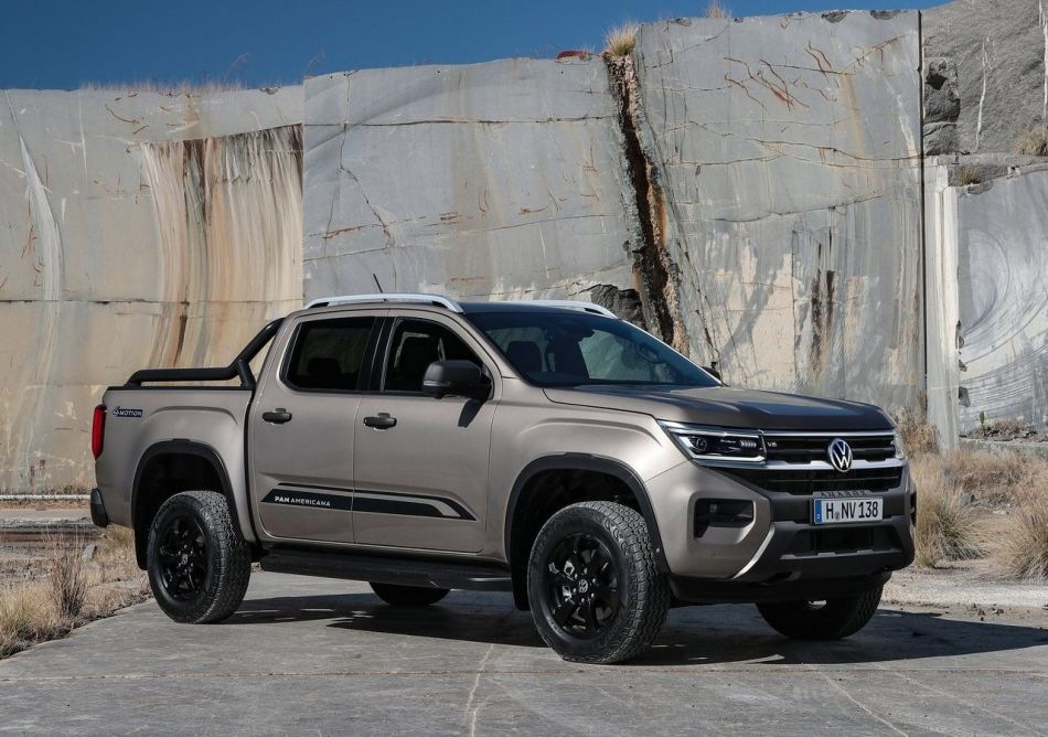 Jaunās paaudzes Volkswagen Amarok pikapa apskats