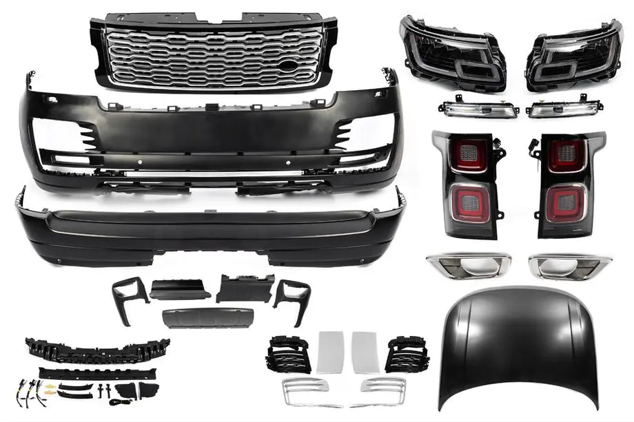 Range Rover IV L405 2013–2021 Restailinga komplekts SVA 2018+ (ar priekšējiem lukturiem) Image