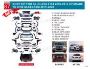 Mercedes GL class X164 2006–2012 Restailinga komplekts GLS X166 AMG foto 5
