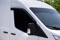 Ford Transit 2014– Sānu logu vēja deflektori (2 gab., EuroCap) foto 1