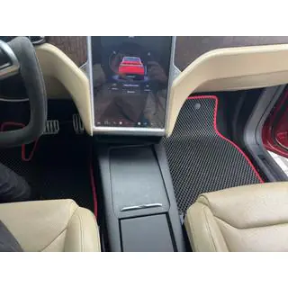 EVA auto paklājiņi (melni) foto 4