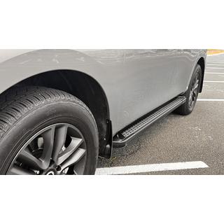 Sānu pakāpieni New Vision Grey (2 gab., alumīnijs)