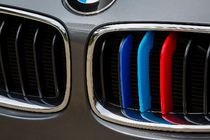 BMW 3. sērija F30/F31 2012–2019 Restes uzlikas 11 līstu restei (3 gab.) foto 1