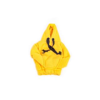 Ātrumpārslēga pārvalks "hoodie" (dzeltens, melna aukliņa) foto 2