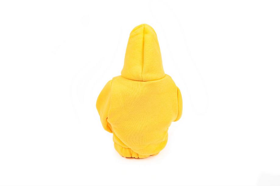 Ātrumpārslēga pārvalks "hoodie" (dzeltens, melna aukliņa) Foto 4