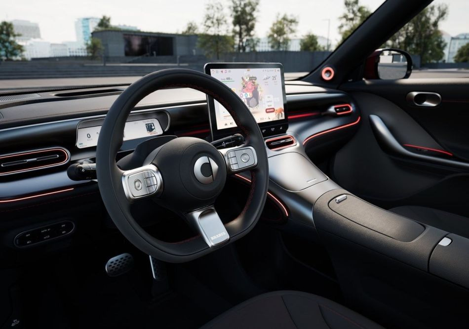 Apskats: subkompaktais elektriskais krosovers Smart #1