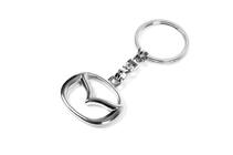 Mazda Metāla atslēgu piekariņš ar Mazda logotipu foto 3
