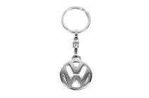 Volkswagen Metāla atslēgu piekariņš ar Volkswagen logotipu foto 1